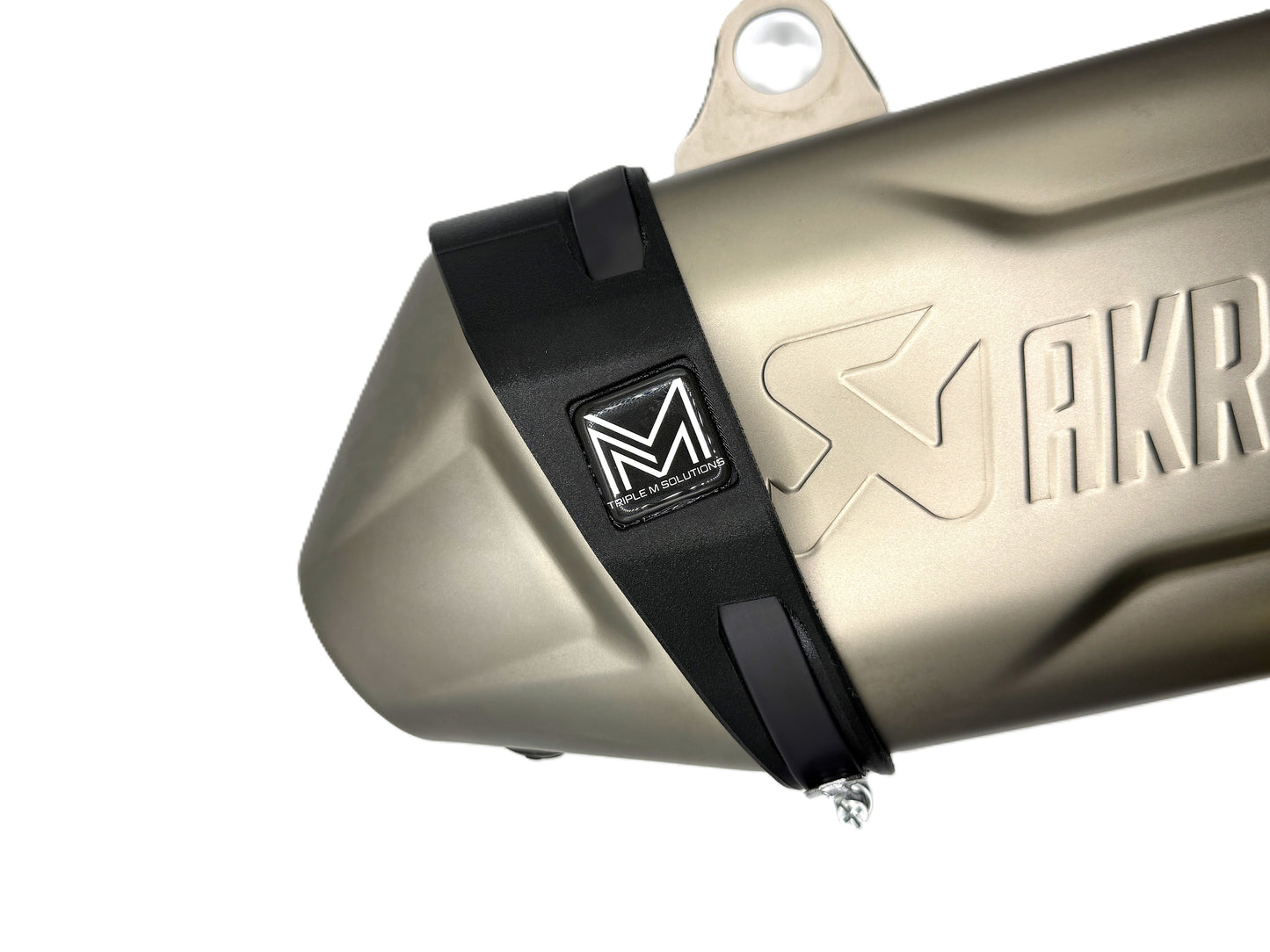 Akrapovic Auspuffschleifer, Exhaust-Slider Akra-Endschalldämpfer single Auspuffschutz ab BJ 2023